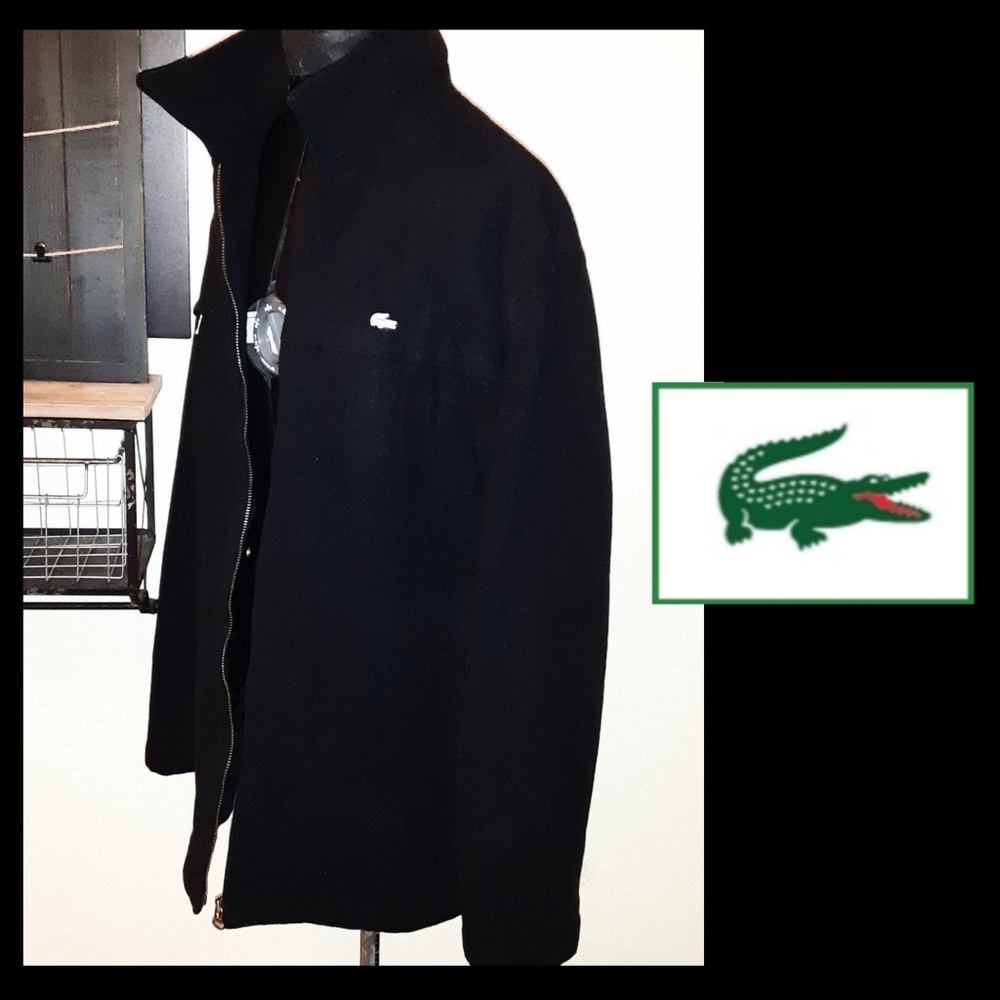 NWOT Lacoste Devanlay Wool Coat!